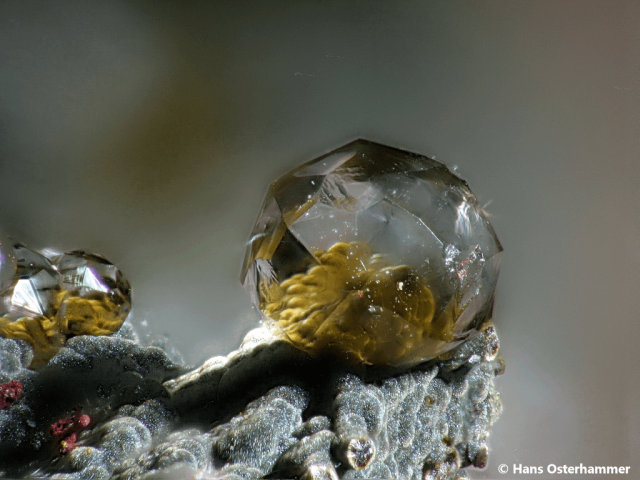 Fluorit, Grube Clara; BB: 1,7 mm; Sammlung: Hans Osterhammer, © Hans Osterhammer