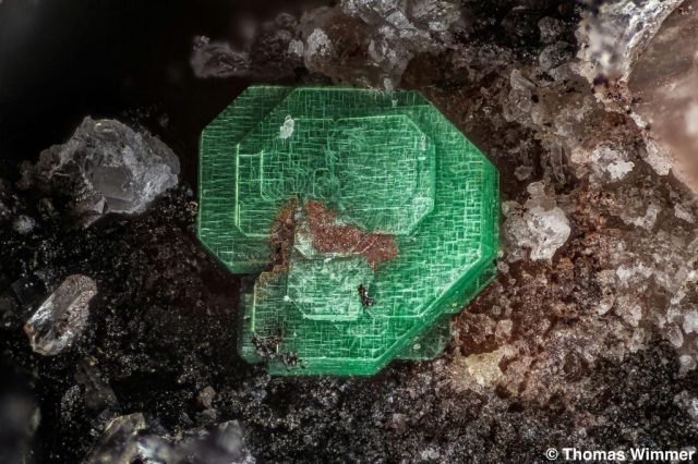 Zeunerit; Wittichen; BB 3 mm; © Thomas Wimmer